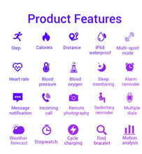 Load image into Gallery viewer, The wanderlust - Women's precise heartrate monitor smart watch - Aura Apex