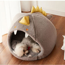 Load image into Gallery viewer, The dinocalmer - Dinosaur pet bed for any small/medium breed - Aura Apex