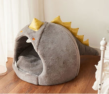 Load image into Gallery viewer, The dinocalmer - Dinosaur pet bed for any small/medium breed - Aura Apex