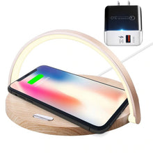 Load image into Gallery viewer, The purecharge lamp - 2 in 1 Fast Qi Wireless Charging lamp for iPhone & Samsung - Aura Apex