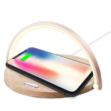 Load image into Gallery viewer, The purecharge lamp - 2 in 1 Fast Qi Wireless Charging lamp for iPhone & Samsung - Aura Apex