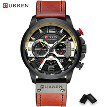 Load image into Gallery viewer, The washington - Mens Sports luxury watch with Leather wrist band - Aura Apex
