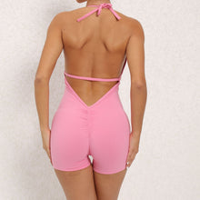 Load image into Gallery viewer, The belladonna -  A yoga jumpsuit with a halter
