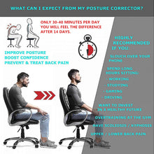 Load image into Gallery viewer, Pure Posture corrector for Men and women - Corrects Slouching, Hunching and Bad Posture - Aura Apex
