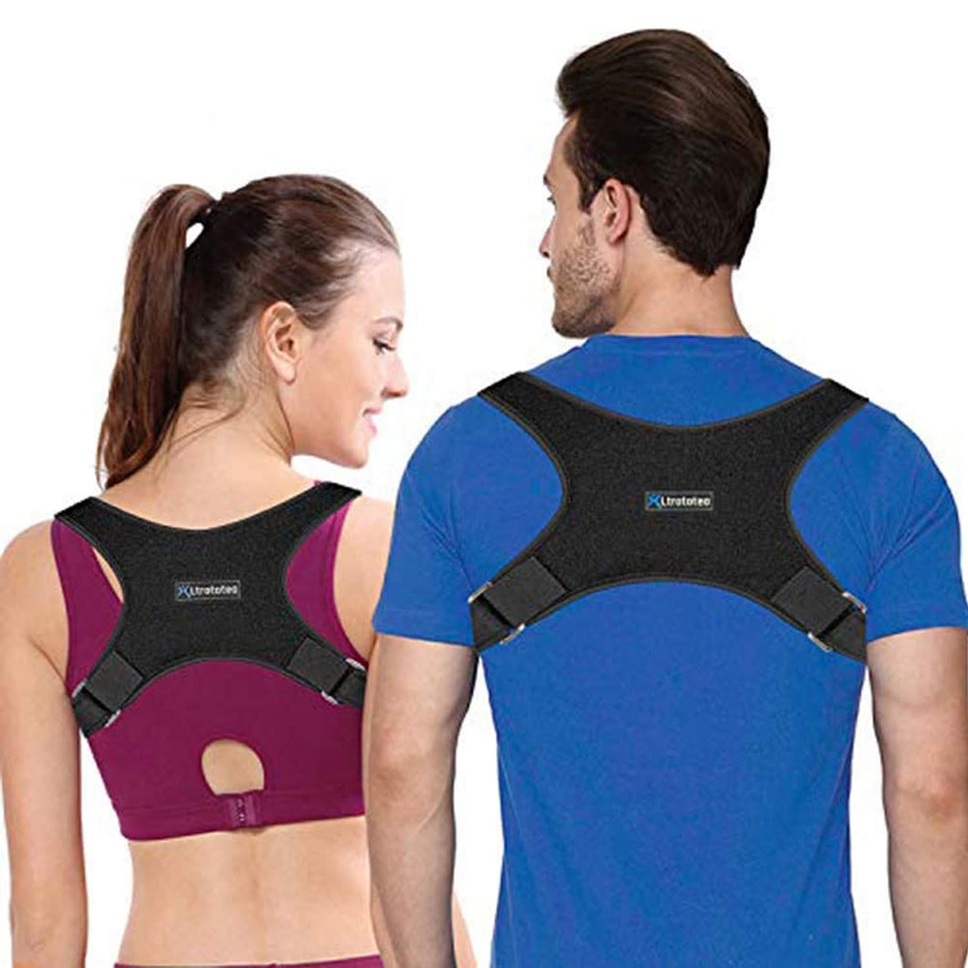 Pure Posture corrector for Men and women - Corrects Slouching, Hunching and Bad Posture - Aura Apex