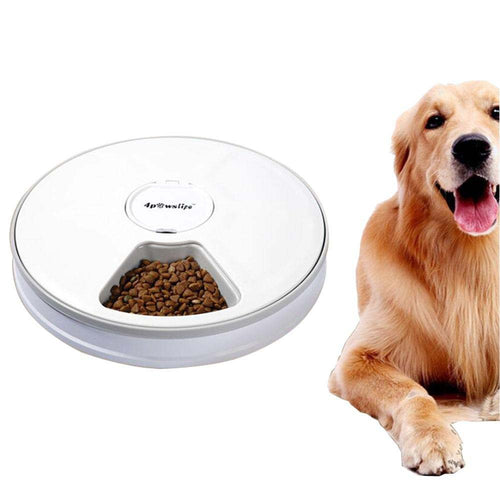 The distribowl - Automatic timed pet feeder for easy meal distribution (6 meals) - Aura Apex