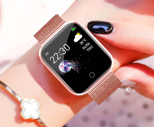 The wanderlust - Women's precise heartrate monitor smart watch - Aura Apex