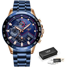 Load image into Gallery viewer, The General XI - Luxury Men&#39;s quartz watch (stainless steel) - Perfect for events and nights out. - Aura Apex
