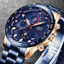 Load image into Gallery viewer, The General XI - Luxury Men&#39;s quartz watch (stainless steel) - Perfect for events and nights out. - Aura Apex
