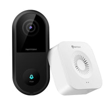 Load image into Gallery viewer, The hawk vision - 2k Smart WIFI video doorbell with night vision and 2 way audio - Aura Apex
