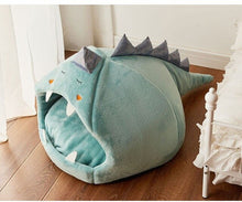 Load image into Gallery viewer, The dinocalmer - Dinosaur pet bed for any small/medium breed - Aura Apex
