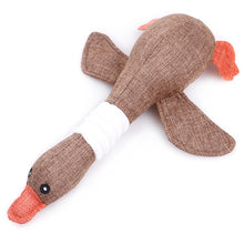 Load image into Gallery viewer, The niblbeunit -  Dog resistant plush toy with squeaker - Wild goose - Aura Apex
