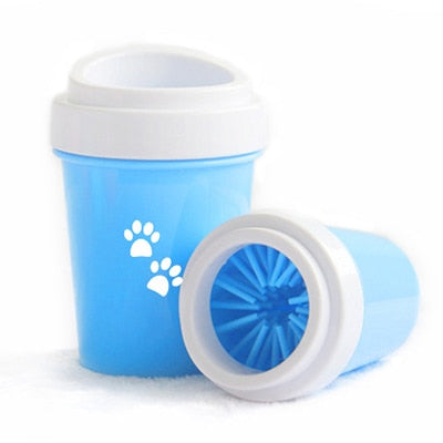 The paw cleaner pro - Soft silicone pet foot washer for dirty paws - Aura Apex