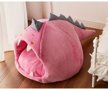 Load image into Gallery viewer, The dinocalmer - Dinosaur pet bed for any small/medium breed - Aura Apex
