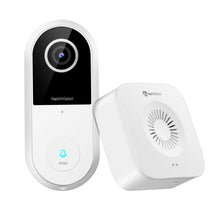 Load image into Gallery viewer, The hawk vision - 2k Smart WIFI video doorbell with night vision and 2 way audio - Aura Apex
