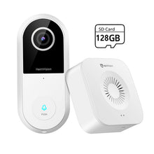 Load image into Gallery viewer, The hawk vision - 2k Smart WIFI video doorbell with night vision and 2 way audio - Aura Apex
