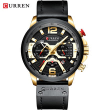 Load image into Gallery viewer, The washington - Mens Sports luxury watch with Leather wrist band - Aura Apex
