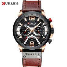 Load image into Gallery viewer, The washington - Mens Sports luxury watch with Leather wrist band - Aura Apex
