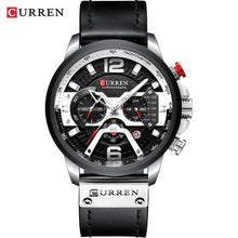 Load image into Gallery viewer, The washington - Mens Sports luxury watch with Leather wrist band - Aura Apex
